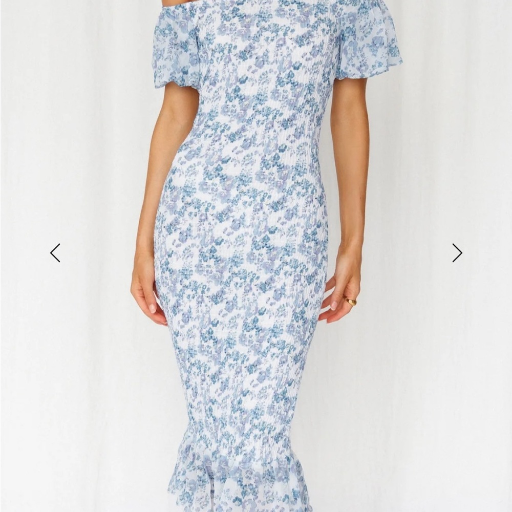 Hello Molly Blessings Midi Dress- fits like S/M